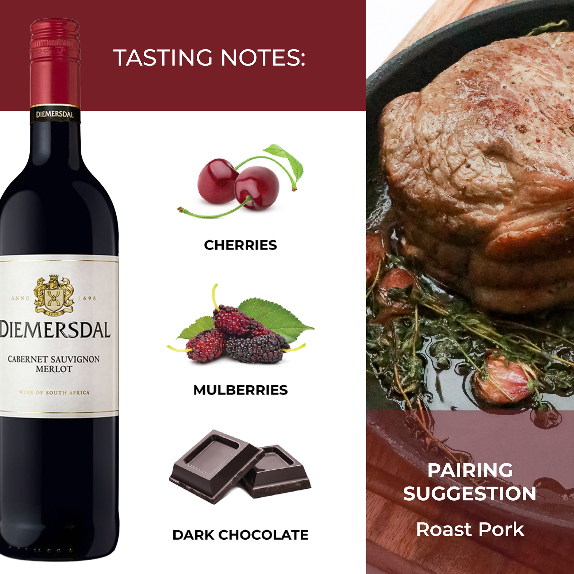 Diemersdal 6x Cabernet Sauvignon Merlot 2025 | OneDayOnly