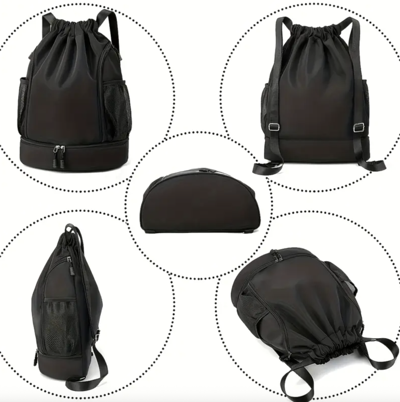 41% off on Multi-Pocket Drawstring Backpack | OneDayOnly
