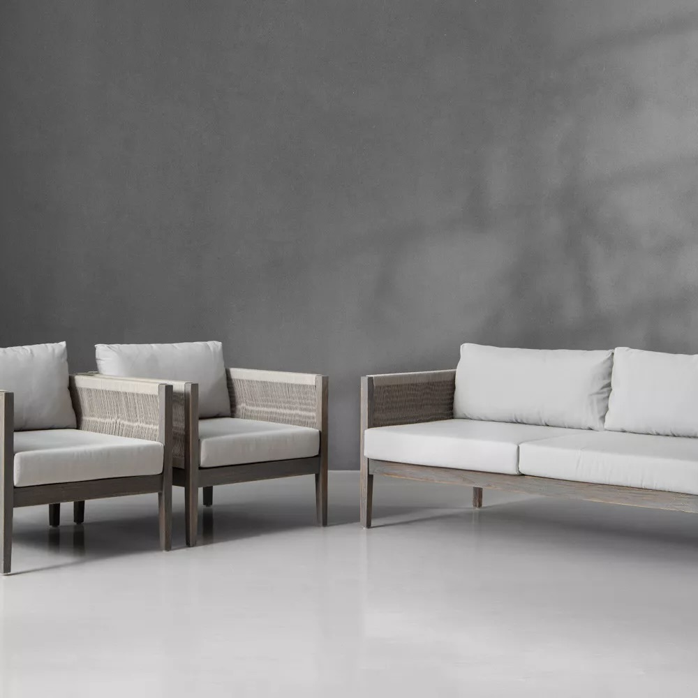 Luxurious Teakwood Patio Lounge Set