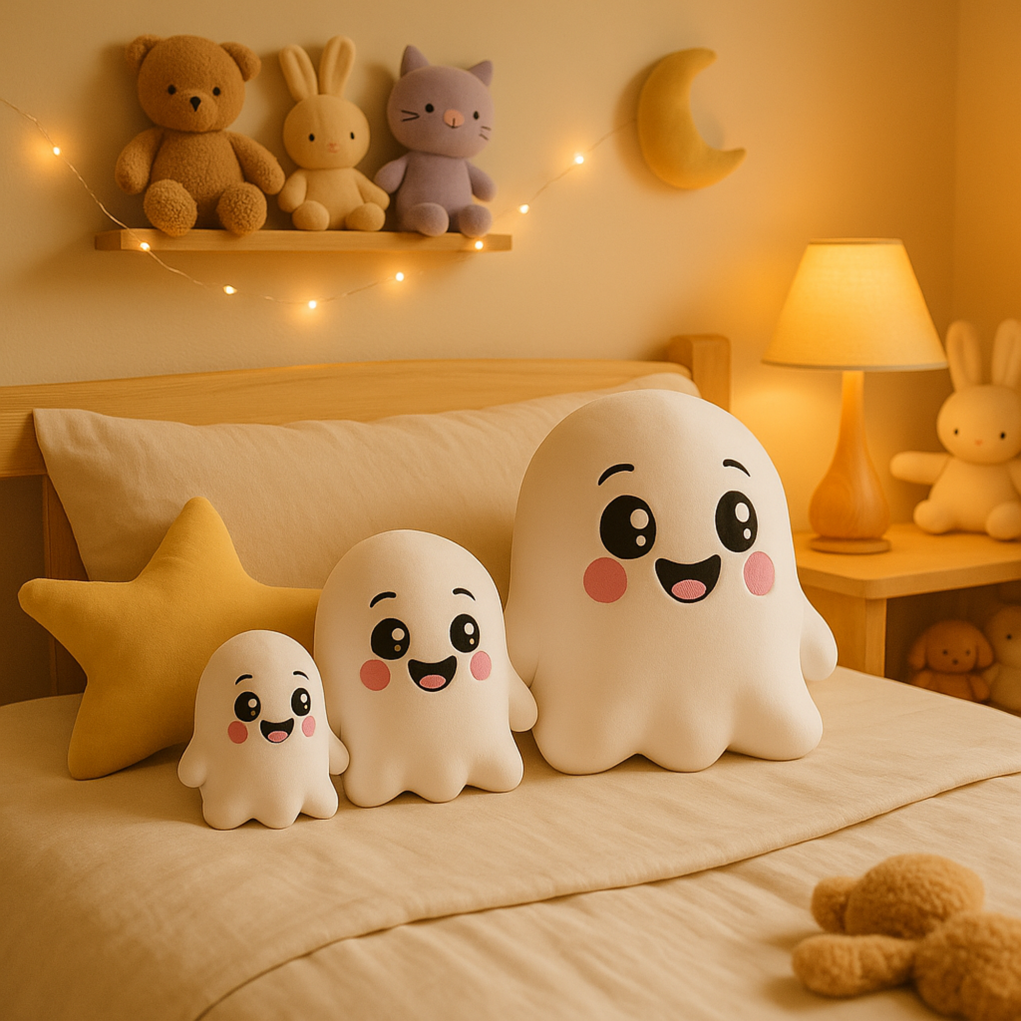 Ultra Soft Halloween Shape Retention Plush Gumdrop Toy