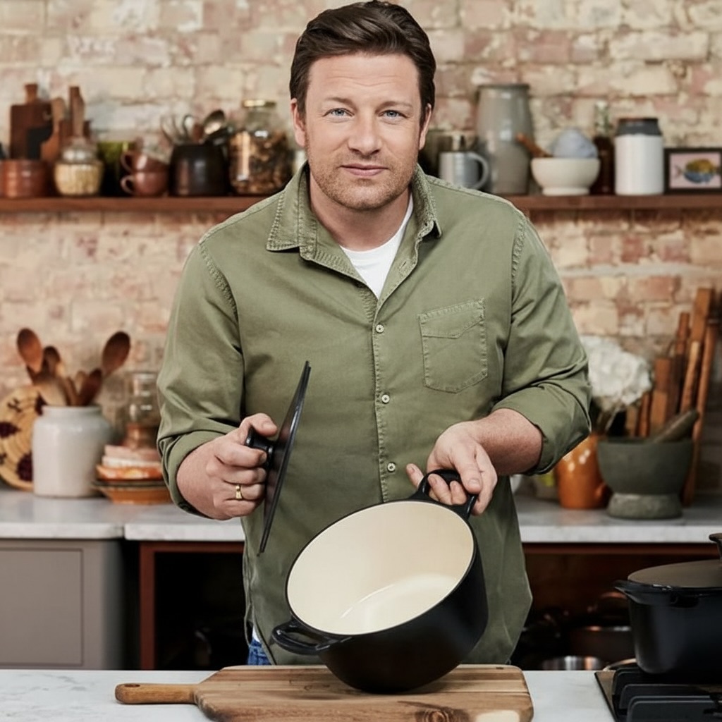 Jamie Oliver Cast Iron Stewpot