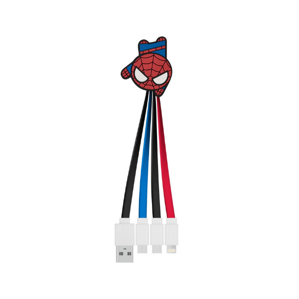 3-In-1 Spider-Man Charging Cable
