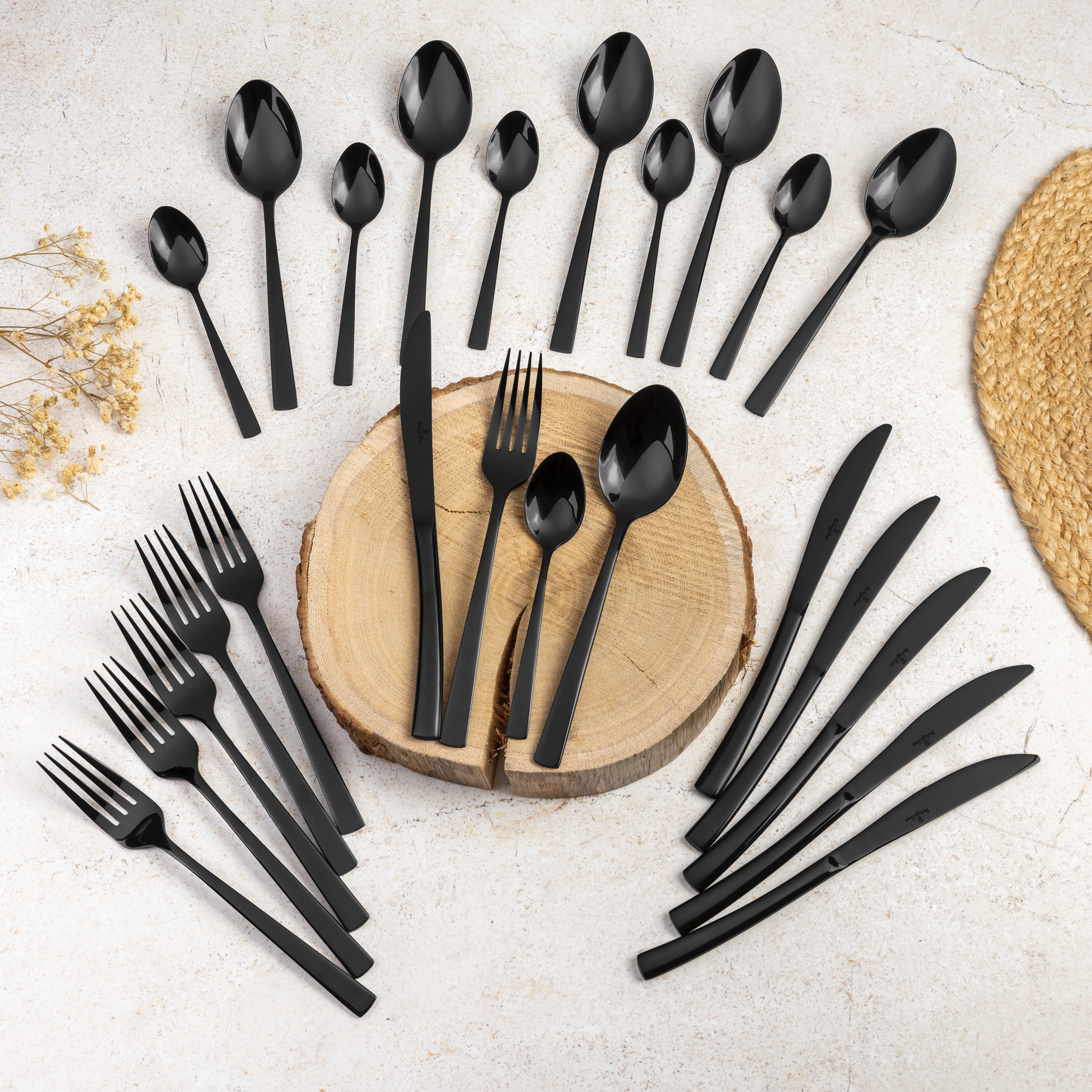 24-Piece Stainless Steel Cutlery Set