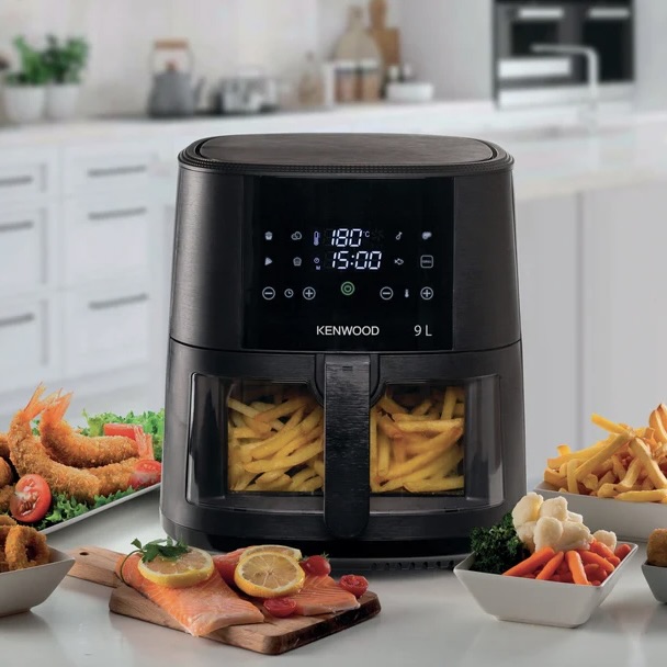 9L Airfryer With Grill Function and Window(Model: HFG92.000BK)