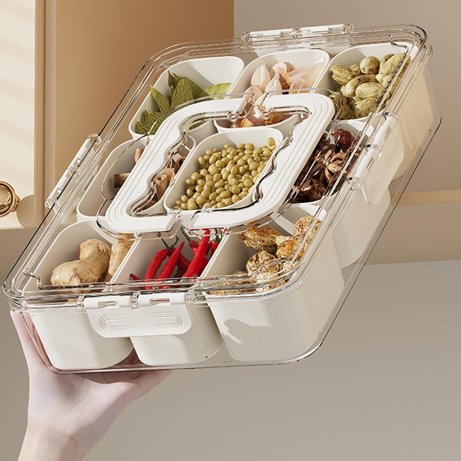 43% off on Gourmet 9-Compartment Snack Box | OneDayOnly