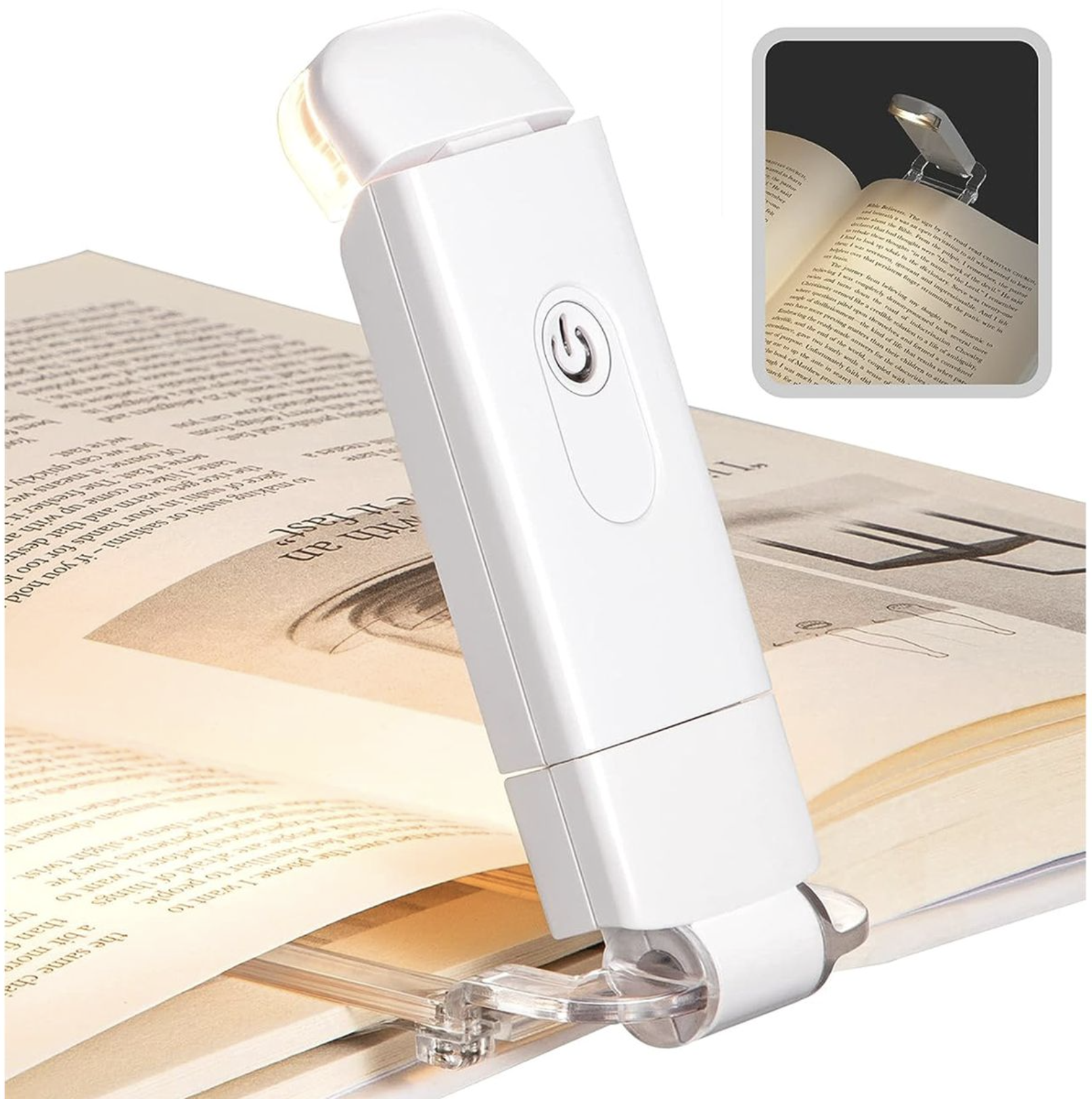 40% off on Rechargeable Reading Light with Bookmarks | OneDayOnly