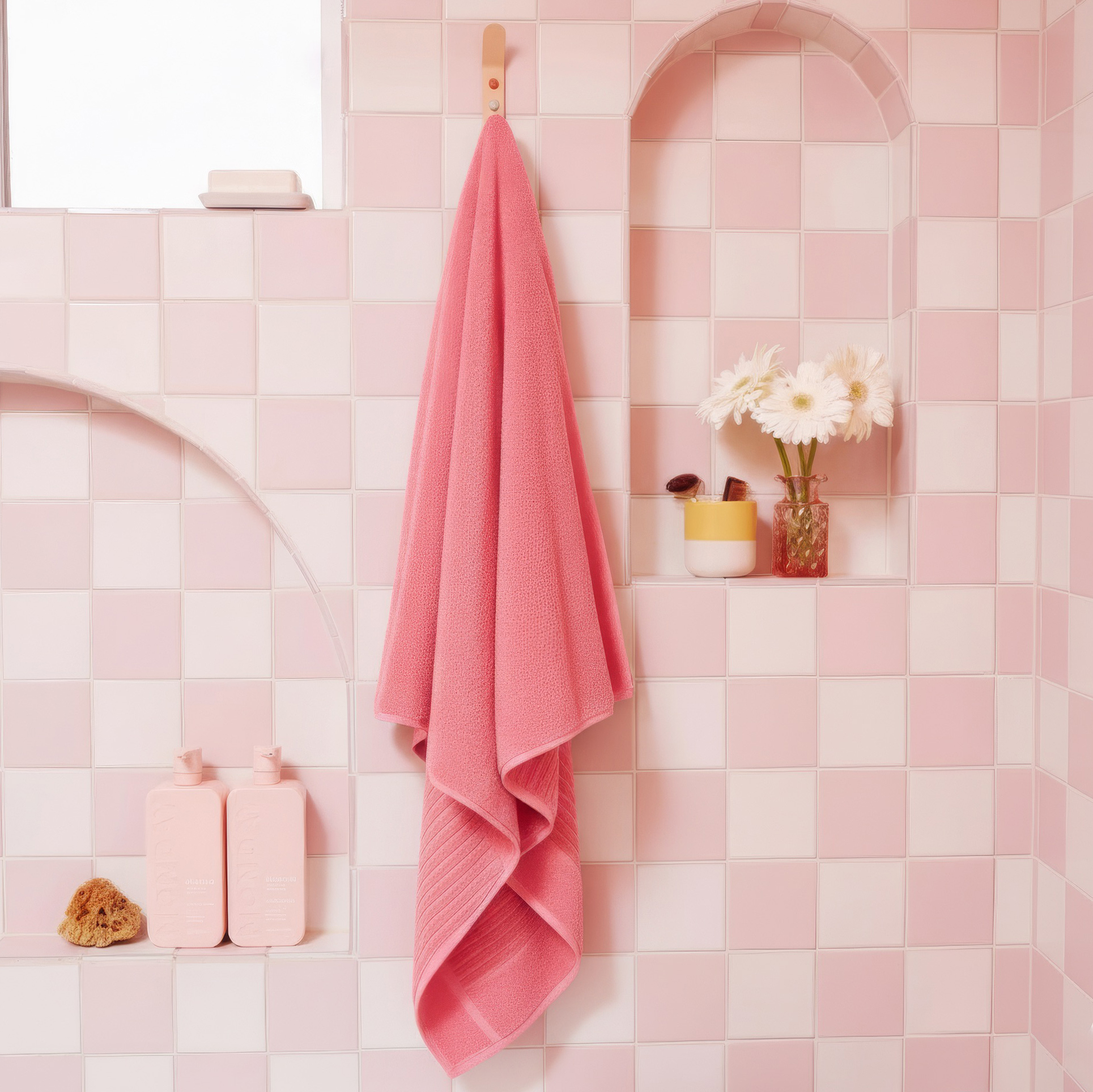 2x 500gsm Galleon Range Bath Sheets