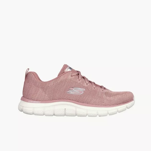 Ladies Memory Foam Track Sneakers