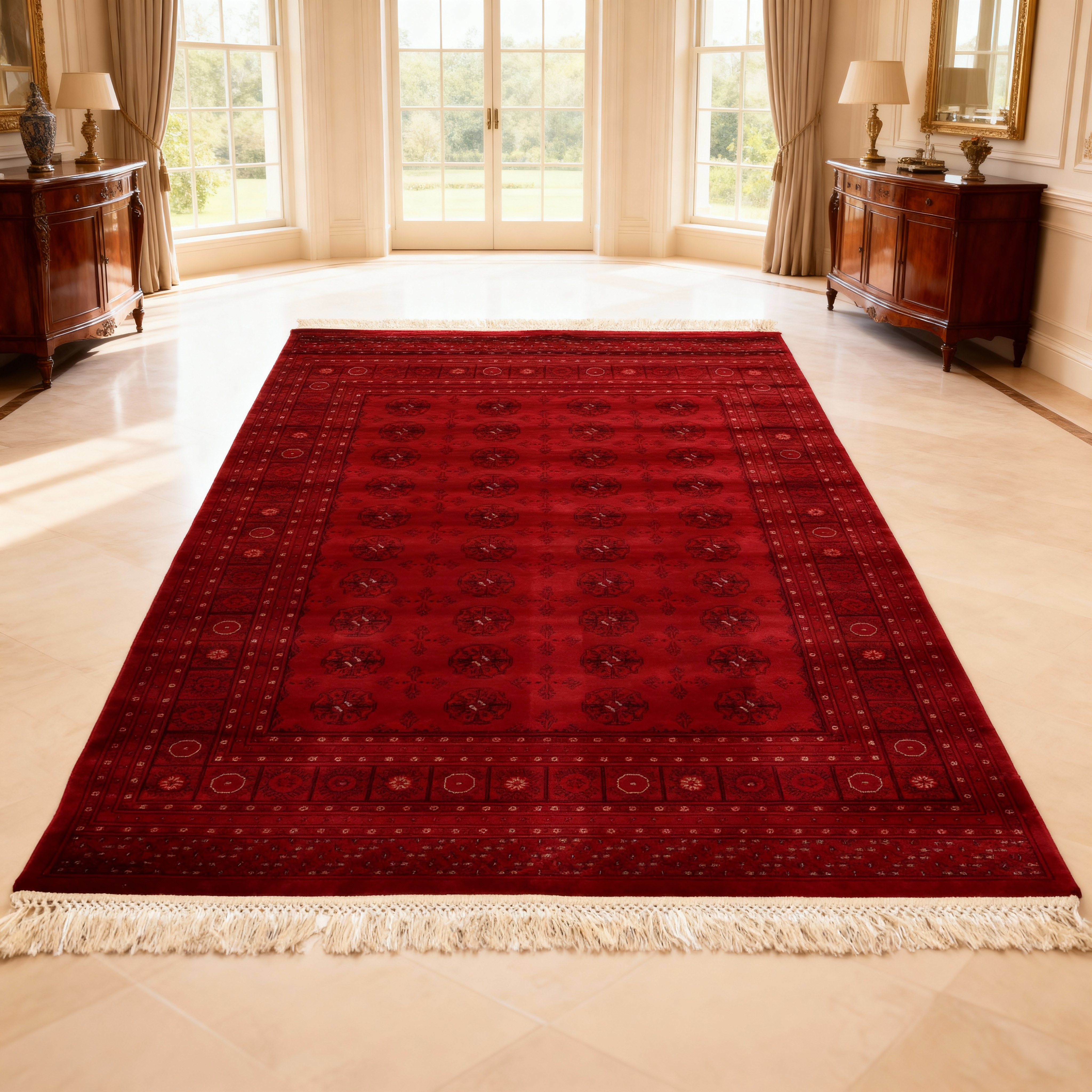 Traditional Bokhara Red