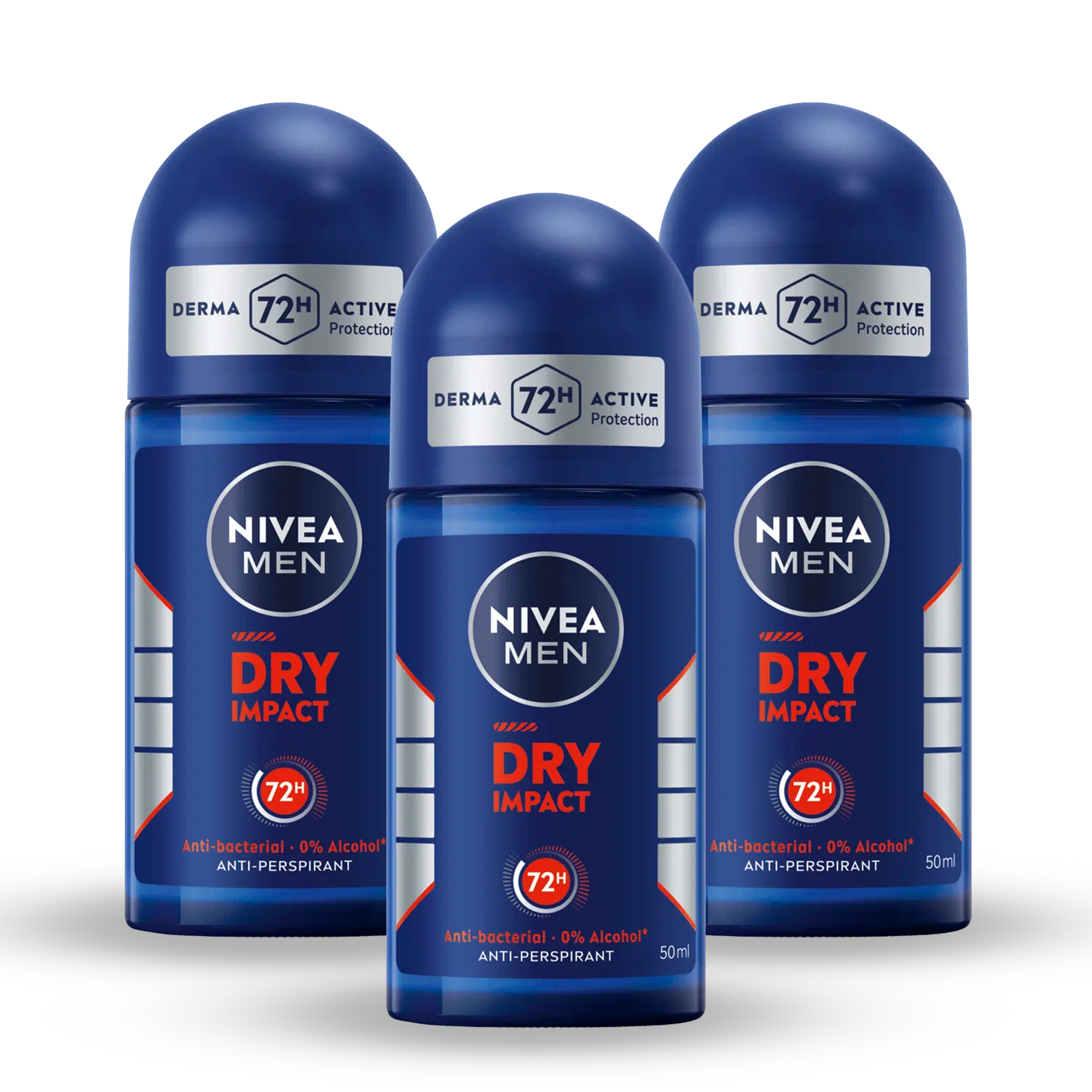 50ml Dry Impact Anti-Perspirant Roll Ons