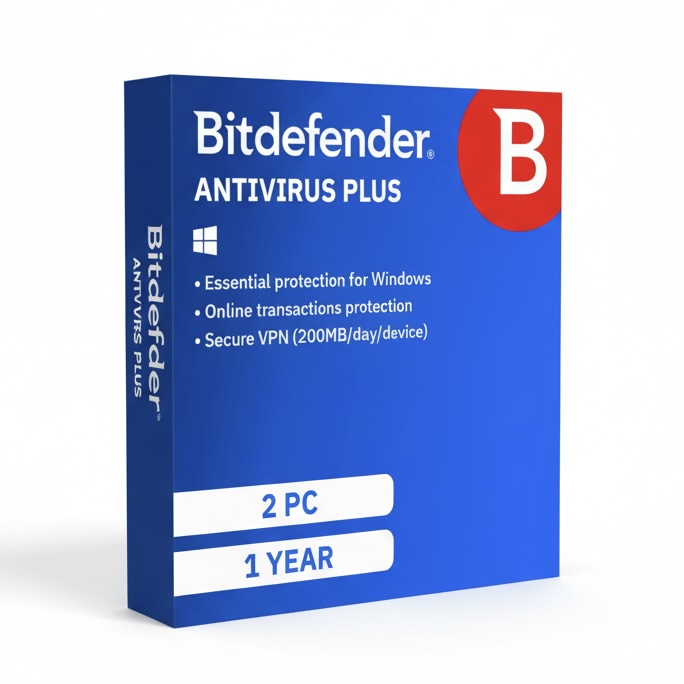 2-Device Antivirus Plus (1-Year Plan)