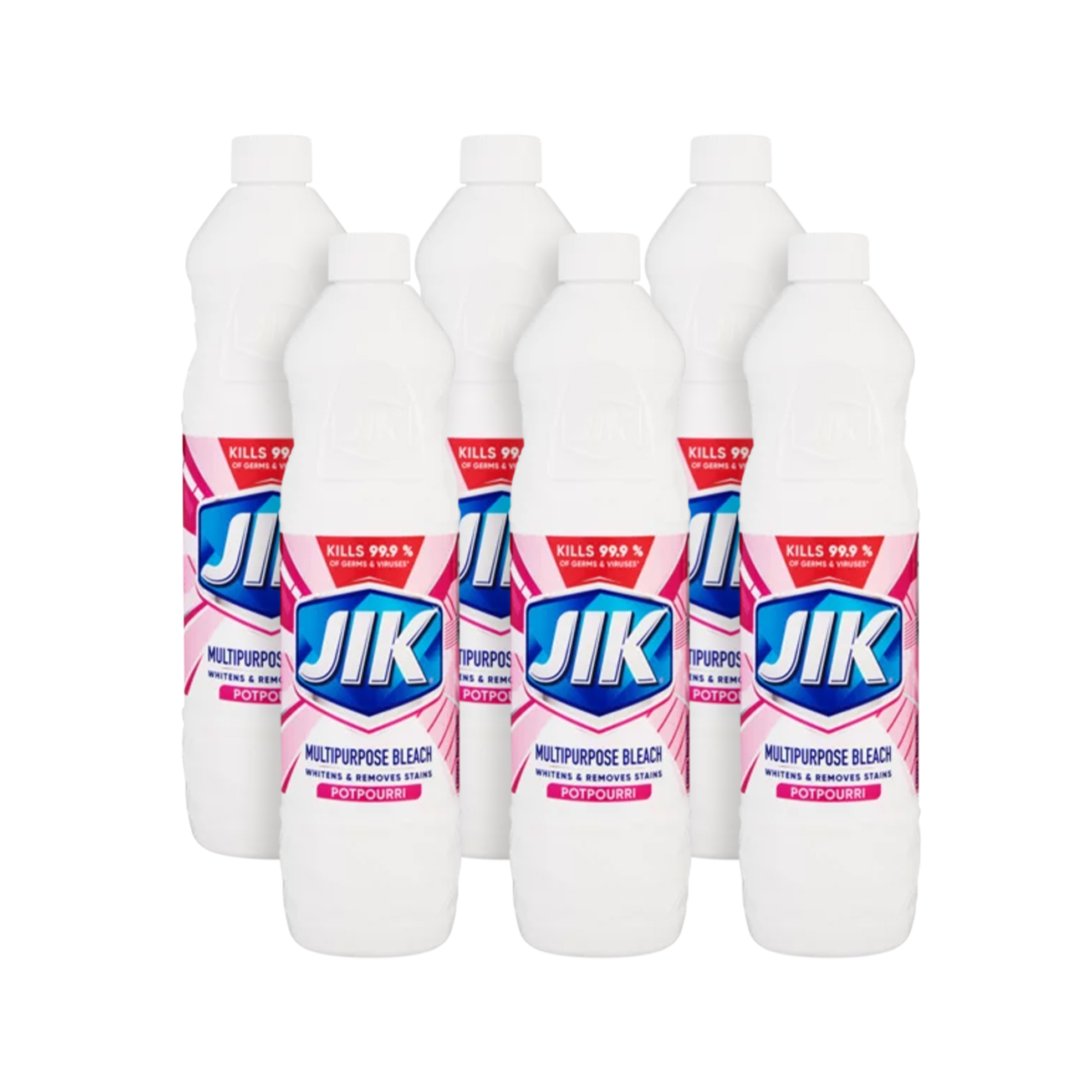 6x 750ml Liquid Thin Bleaches