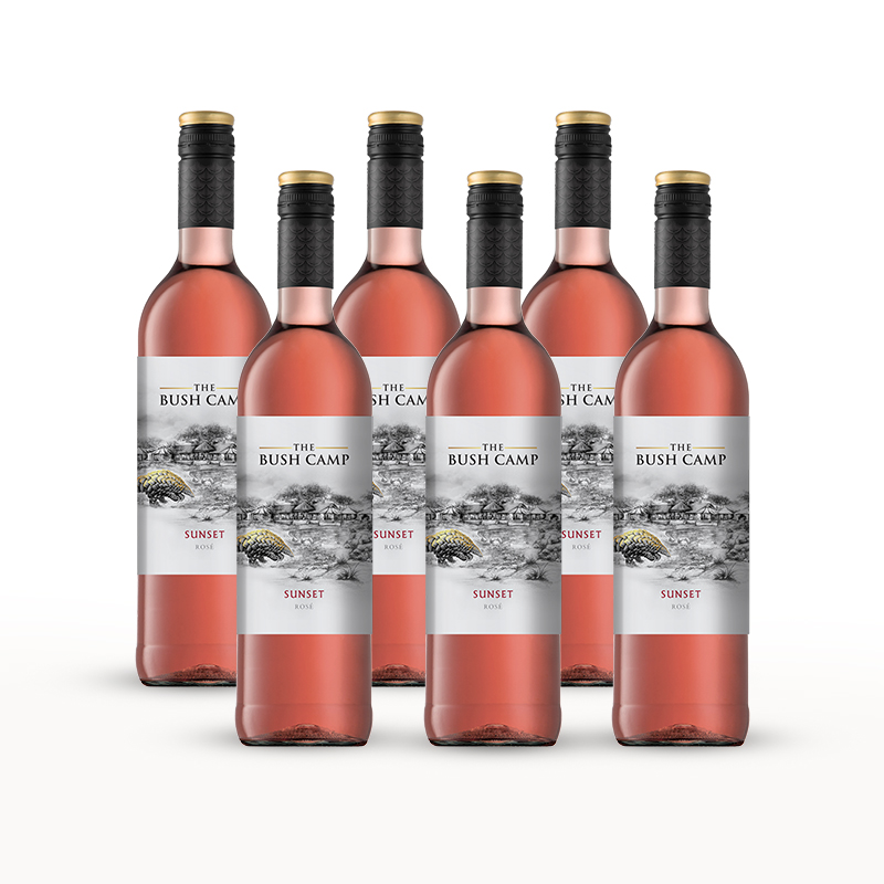 6x Sunset Dry Rose