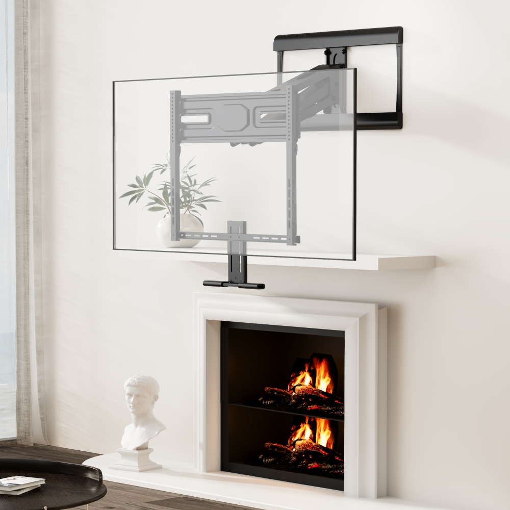 43" - 73" Mantel TV Pull Down Mount Bracket