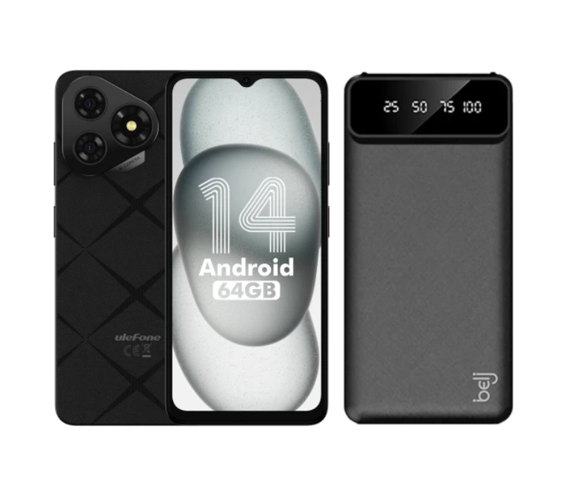 64GB 6.56″ Note 19 Smartphone with 20000mAh Powerbank