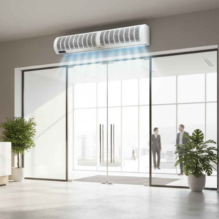Climate Control Air Curtain