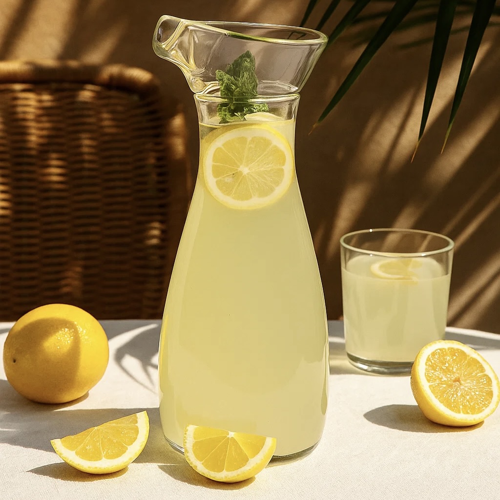 2x 500ml Aquino Glass Carafes