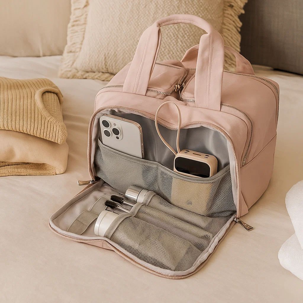 15-Pocket Large Capacity Cosmetic Bag