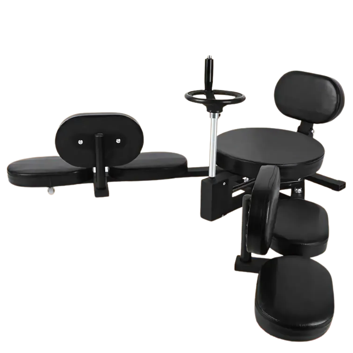 Leg Stretching Machine with Split Alignment and Hip Mobility Enhancer