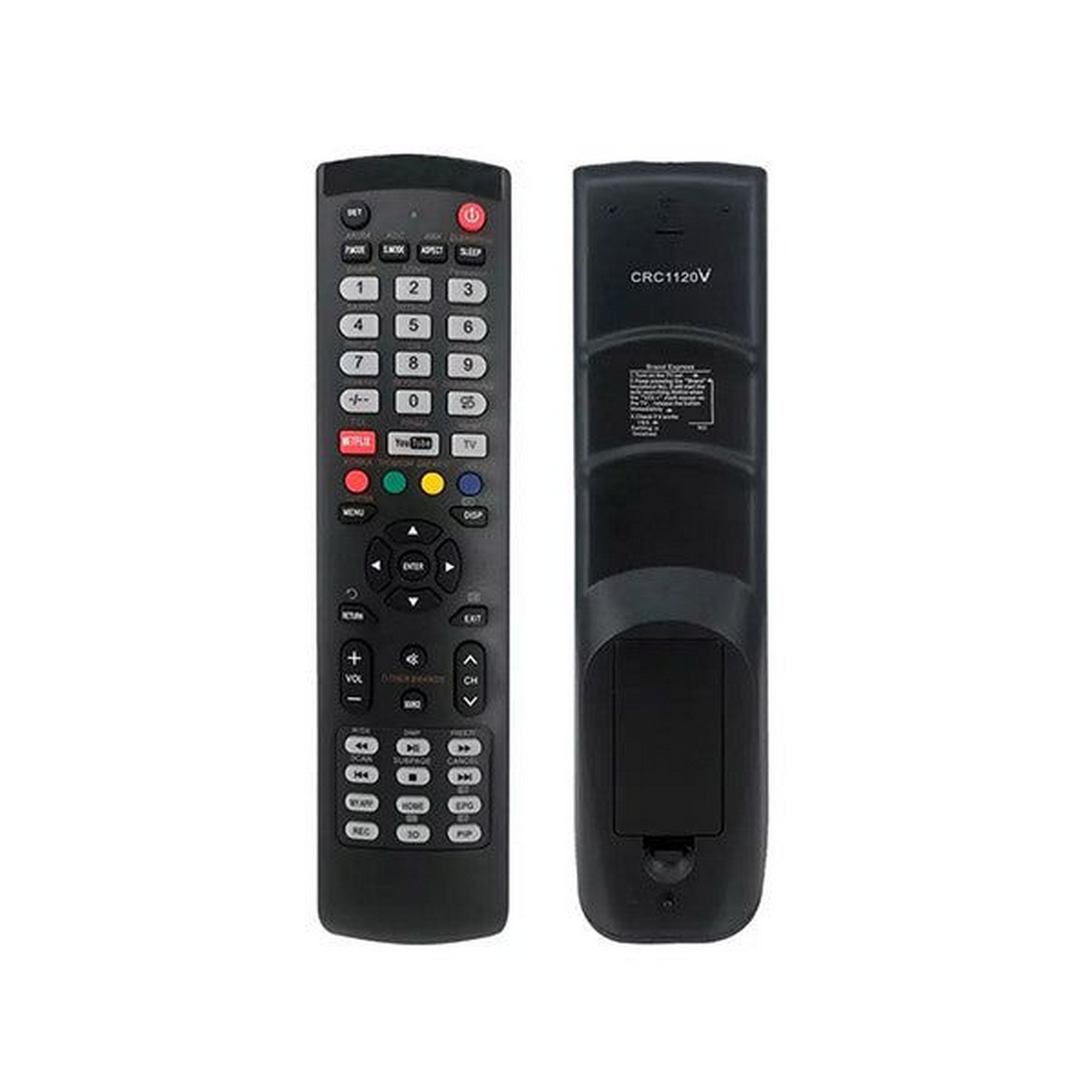 Compatible TV Remote Control