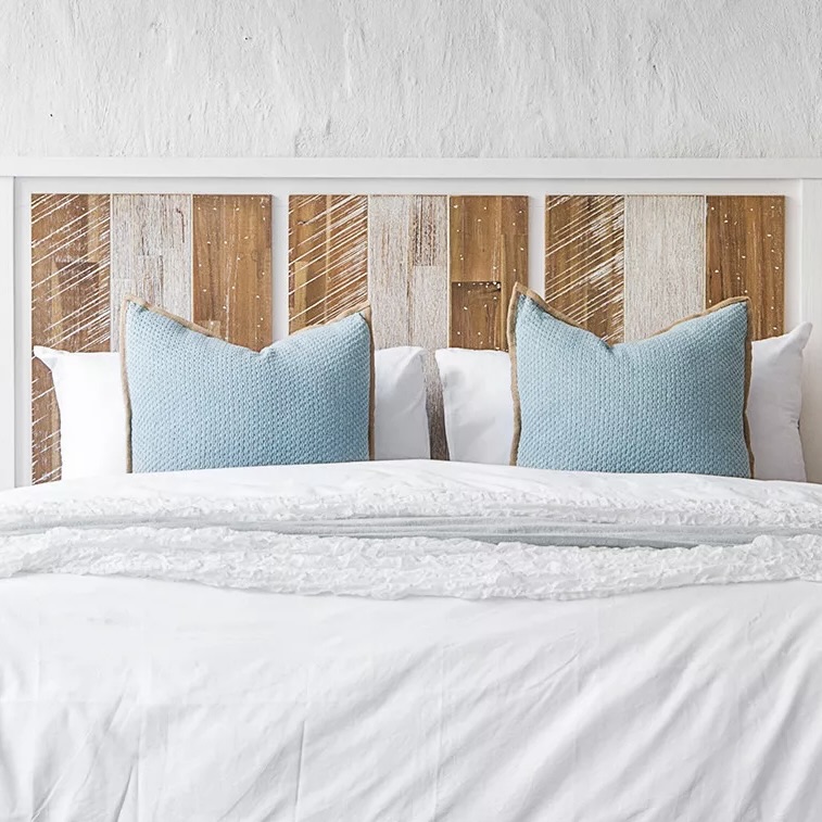 Acacia Wood Queen Headboard