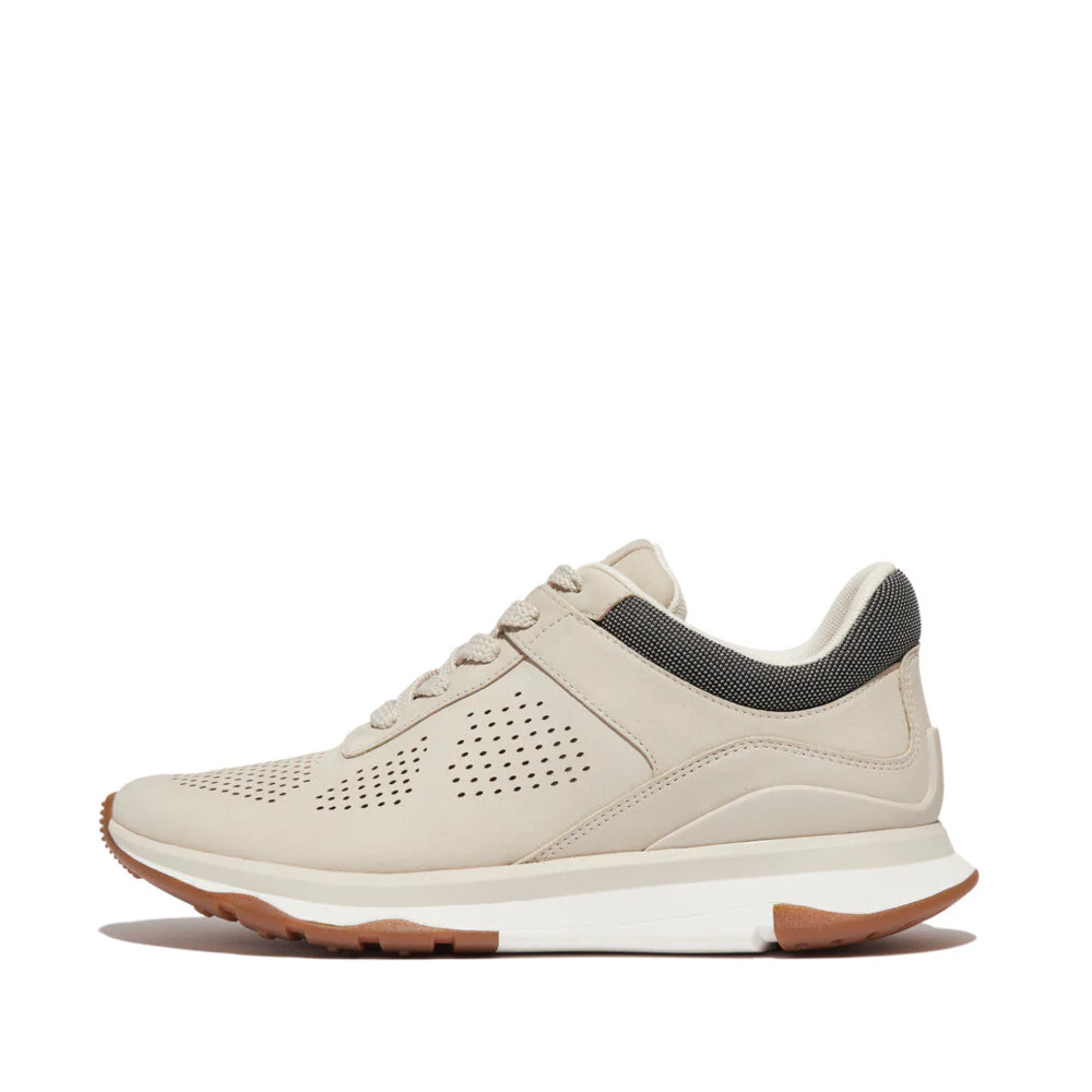 Ladies Nubuck Suede Cream Vitamin FFX Trainers