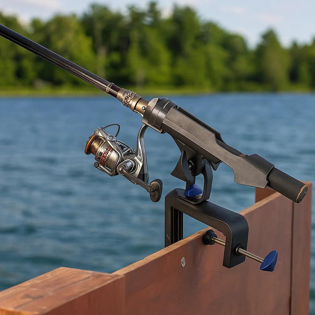 2x 360° Adjustable Fishing Rod Holders