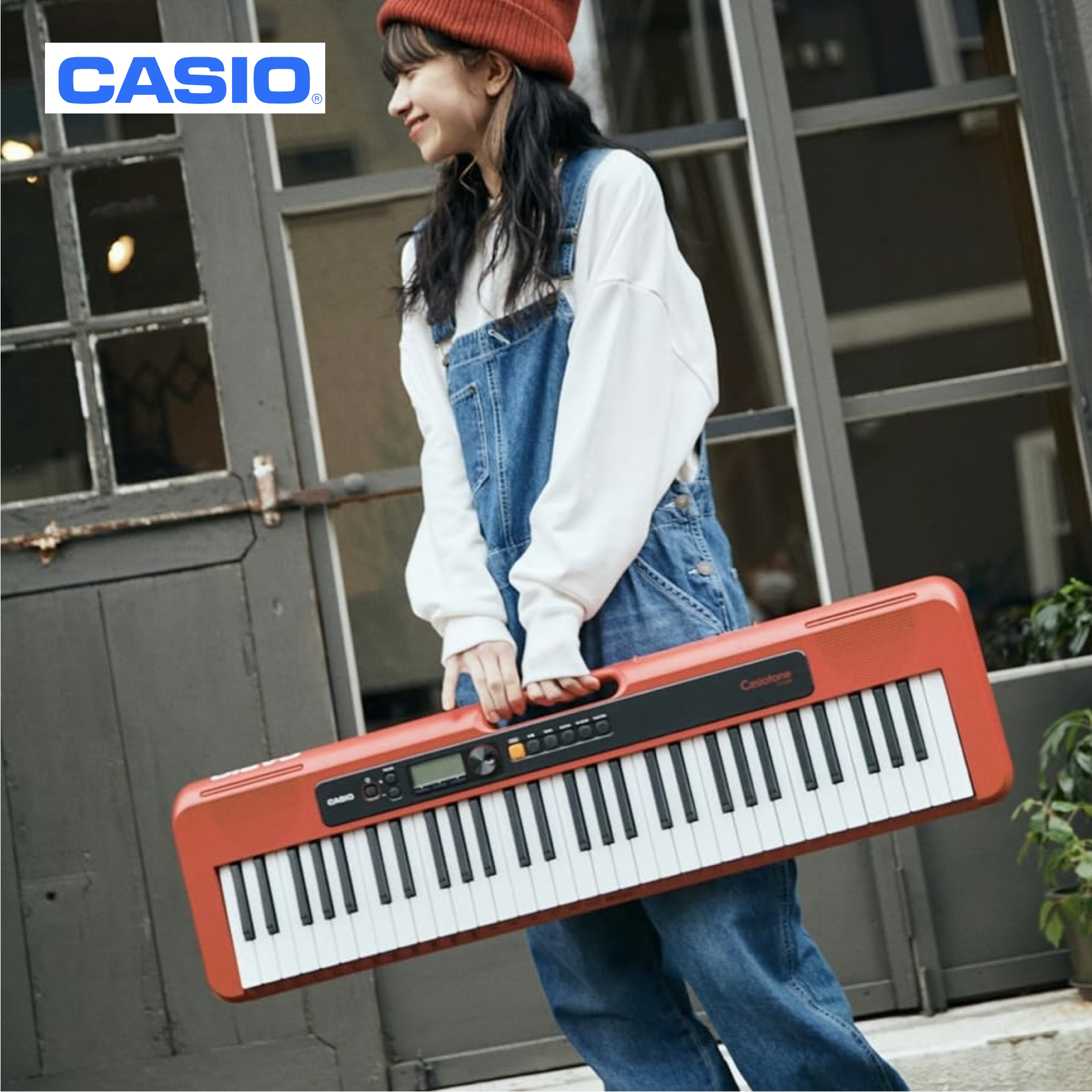 61-Key 400 Tone Slim Design Casiotone Keyboard