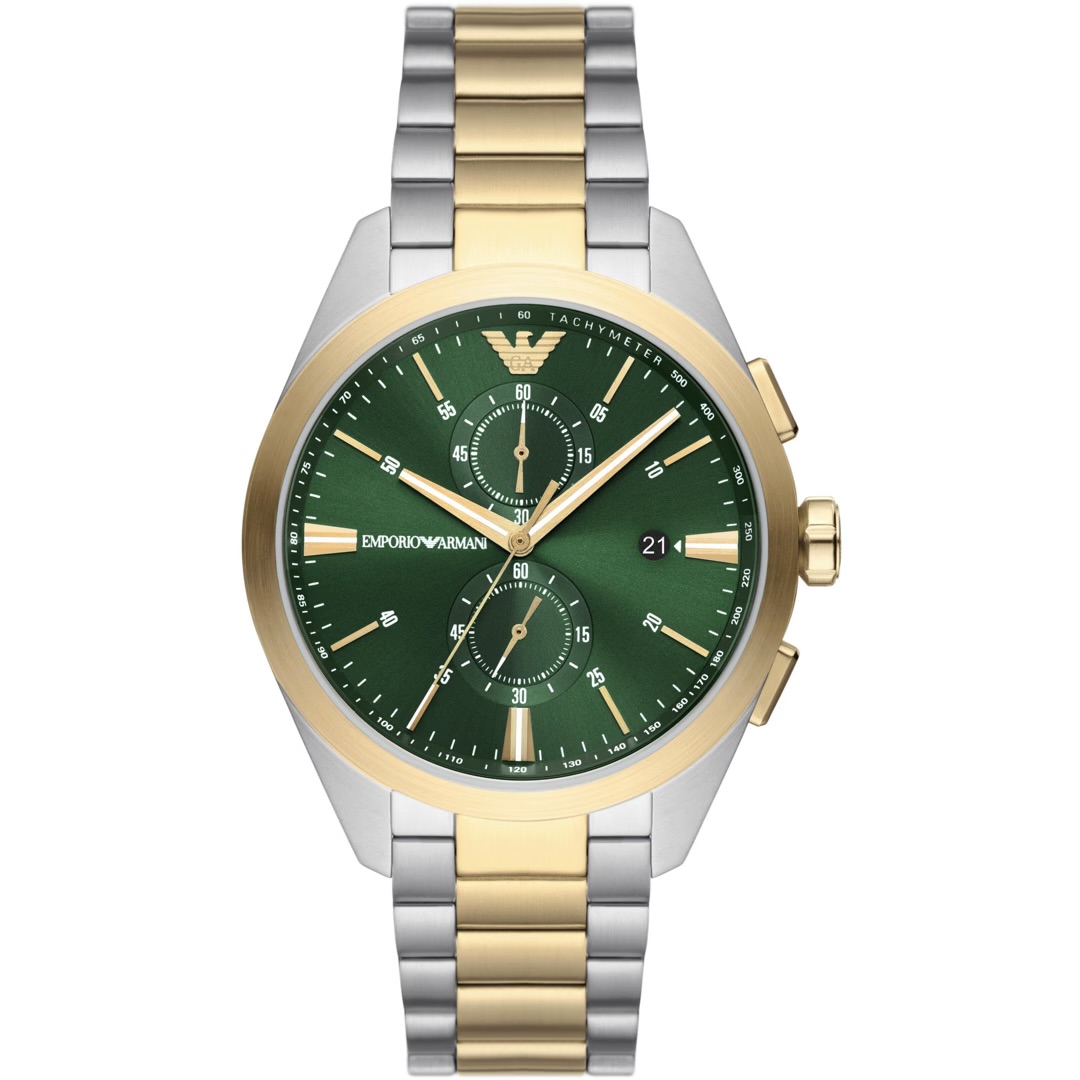 Men's Chronograph Two-Tone Watch