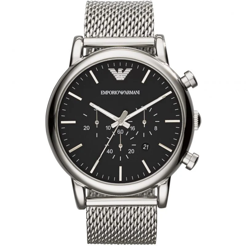 Men's Luigi Chronograph Mesh Watch