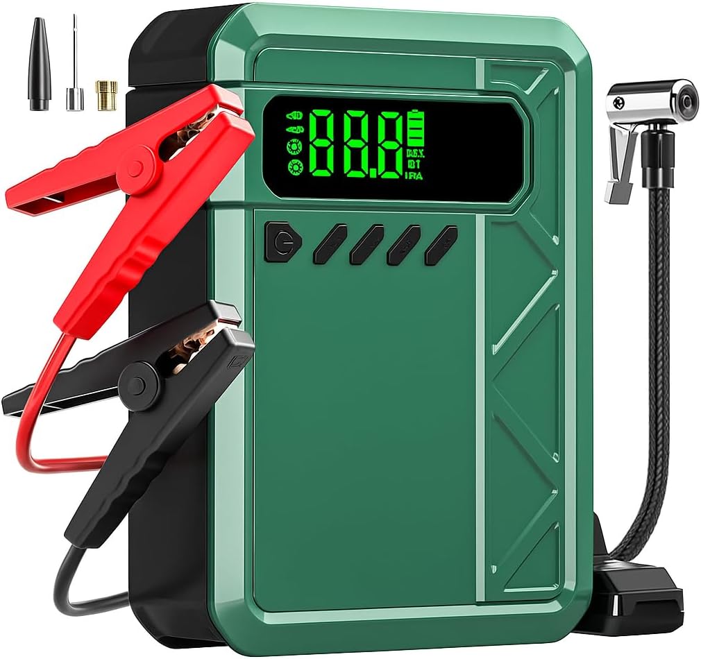 12V 1500A 150 PSI M3 Pro Multi-Functional Jump Starter and Air Compressor