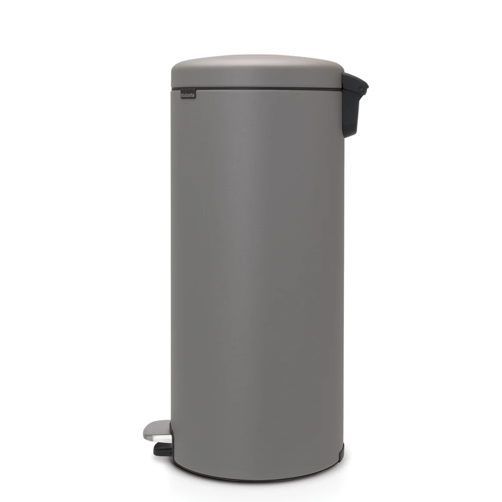30L Concrete Grey Newicon Pedal Bin