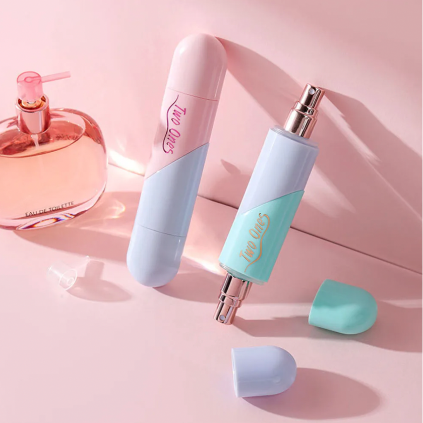2-in-1 Refillable Travel Perfume Bottle