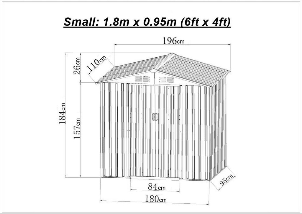 40% off on Outdoor Metal Storage Shed | OneDayOnly