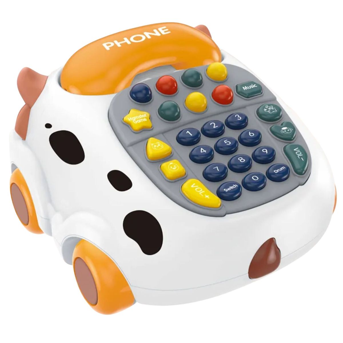 Educational Cow Telephone Car