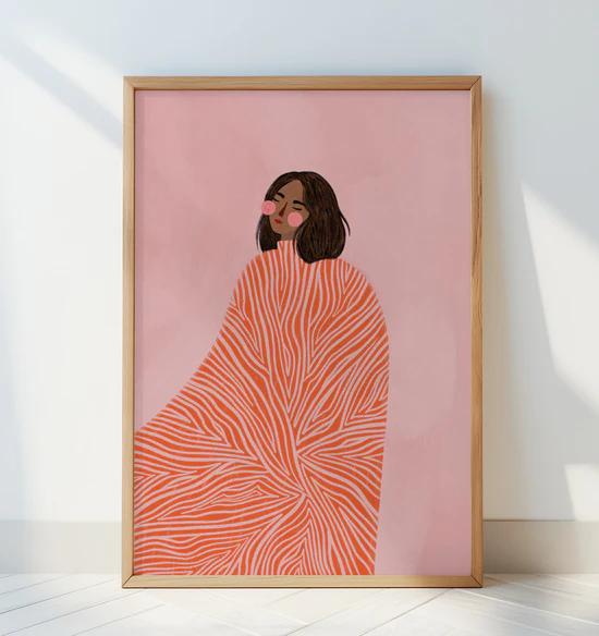 The Woman With the Swirls