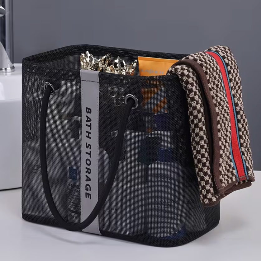 Breathable Mesh Travel Toiletry Bag