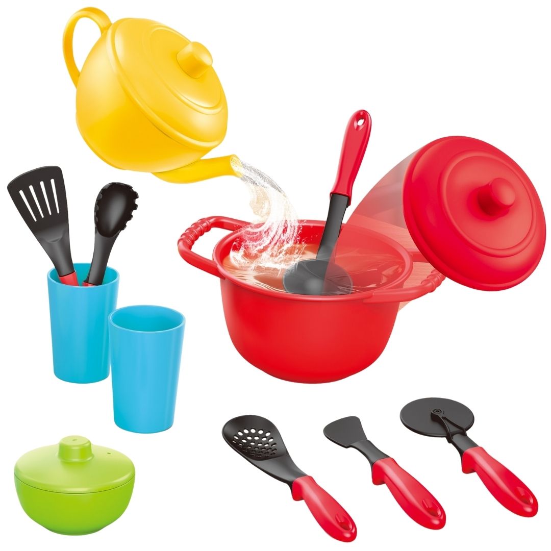 11-Piece Kitchen Cooking Playset