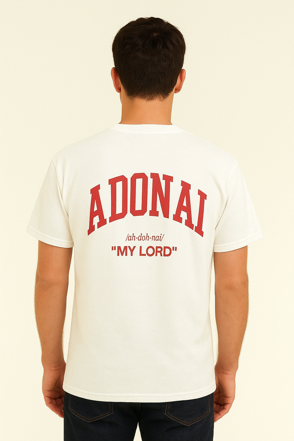 25% off on Created Unisex Back Printed T-Shirt | OneDayOnly