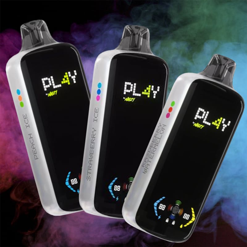 Peach Ice + Raspberry Watermelon + Strawberry Ice