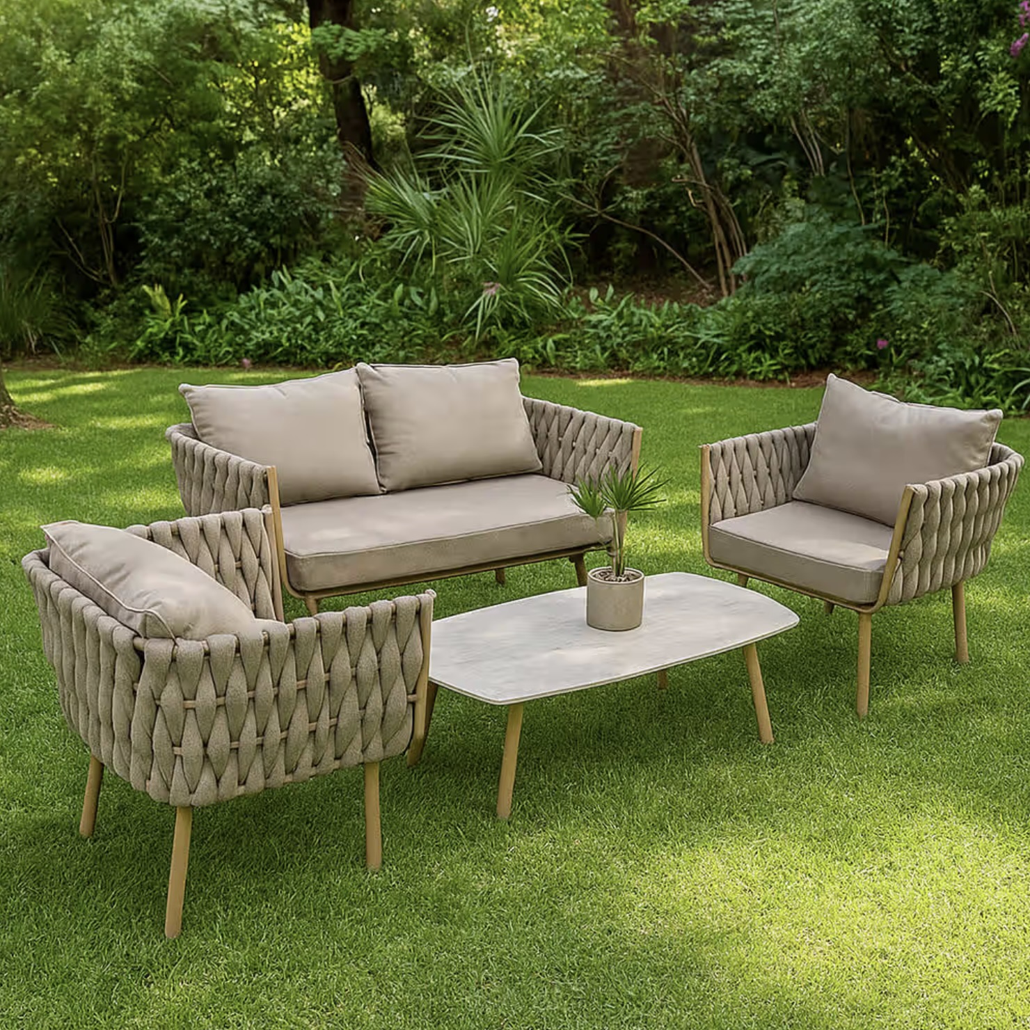 33% off on Elegant 4-Seater Patio Set | OneDayOnly