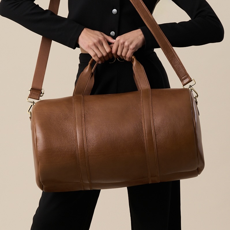 70% off on Genuine Leather Brooklyn Duffel Bag | OneDayOnly