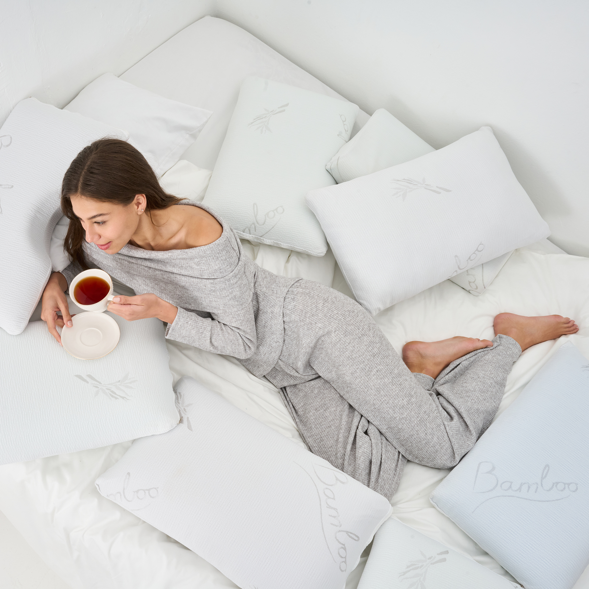 Copper-Infused Memory Foam Dual Pillow