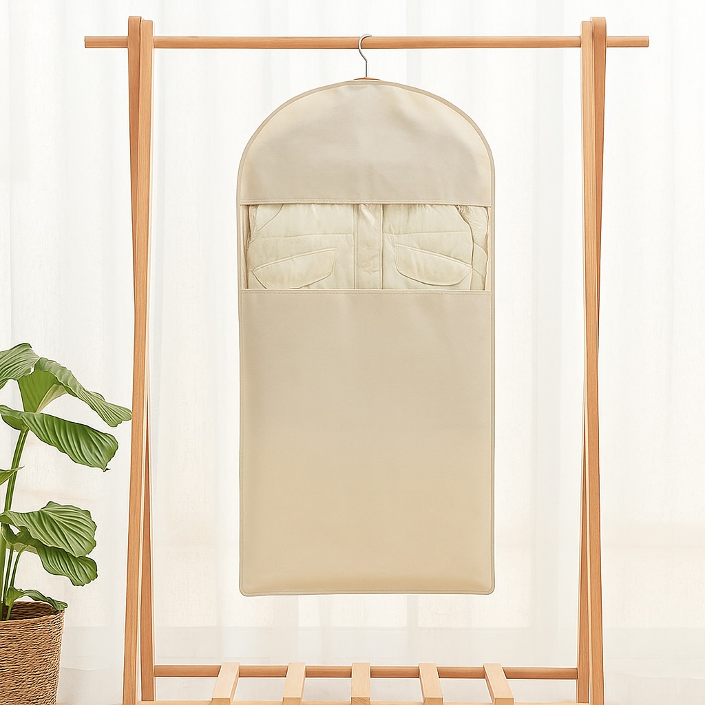 Hanging Garment Compression Bag with Clear Window