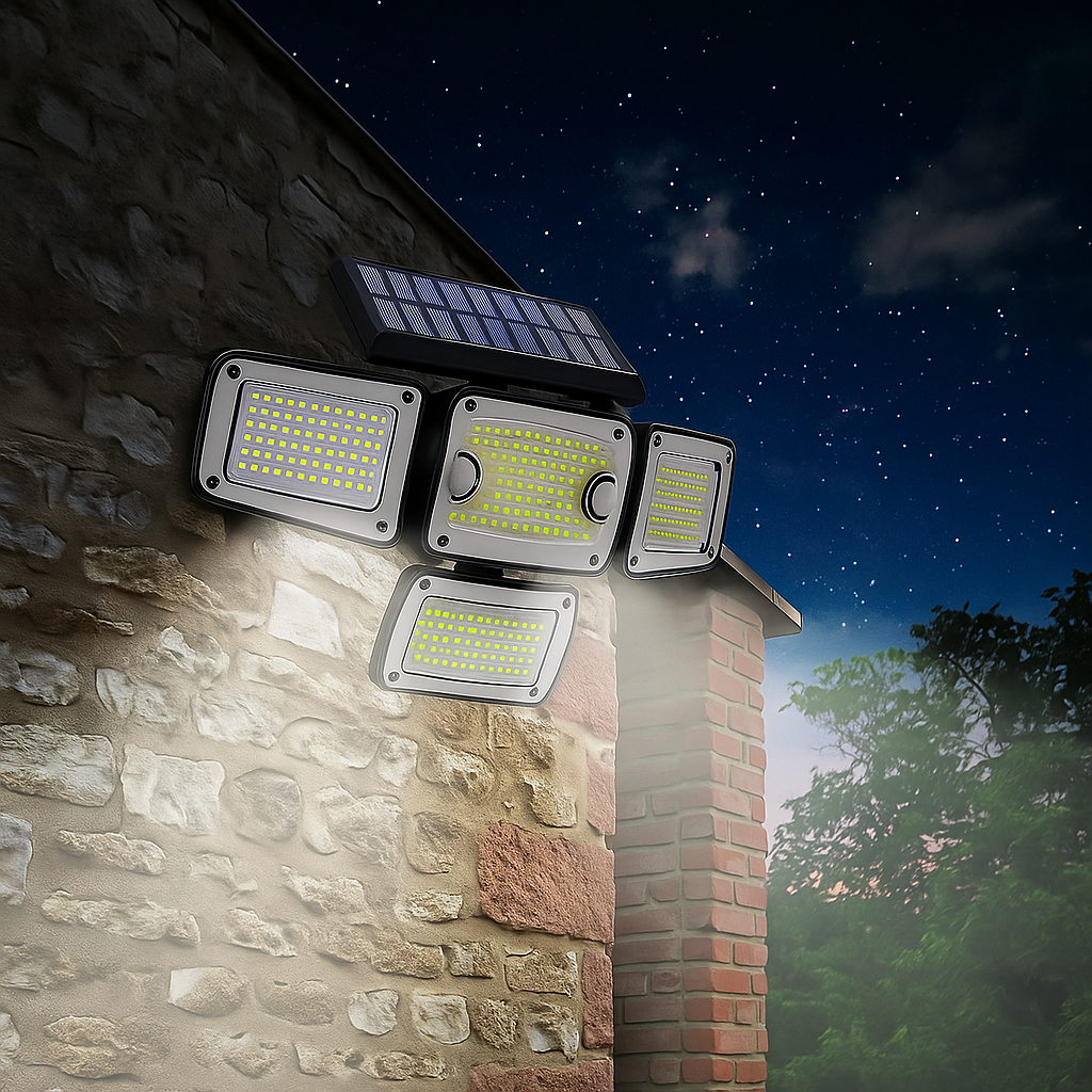 IP65 Waterproof LED Solar Wall Light with Motion Sensor