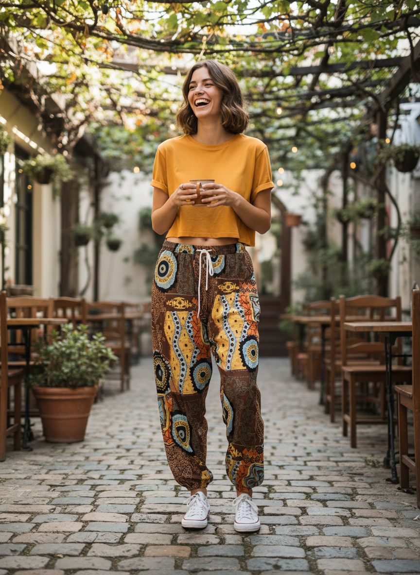 65% off on Zush Ladies Harem Flowy Pants | OneDayOnly