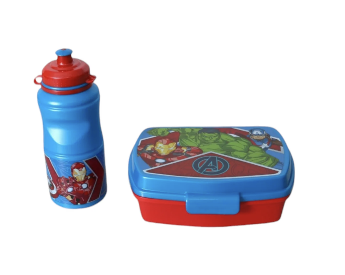 Avengers Lunchbox & Bottle Set