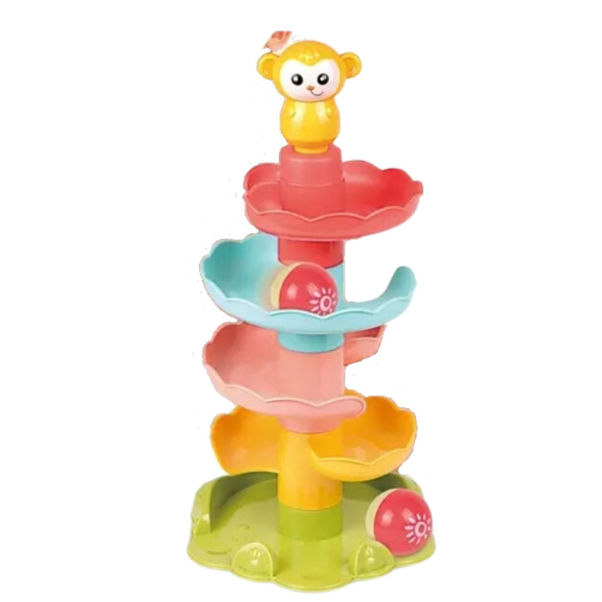 Monkey Roll Ball Slide Tower