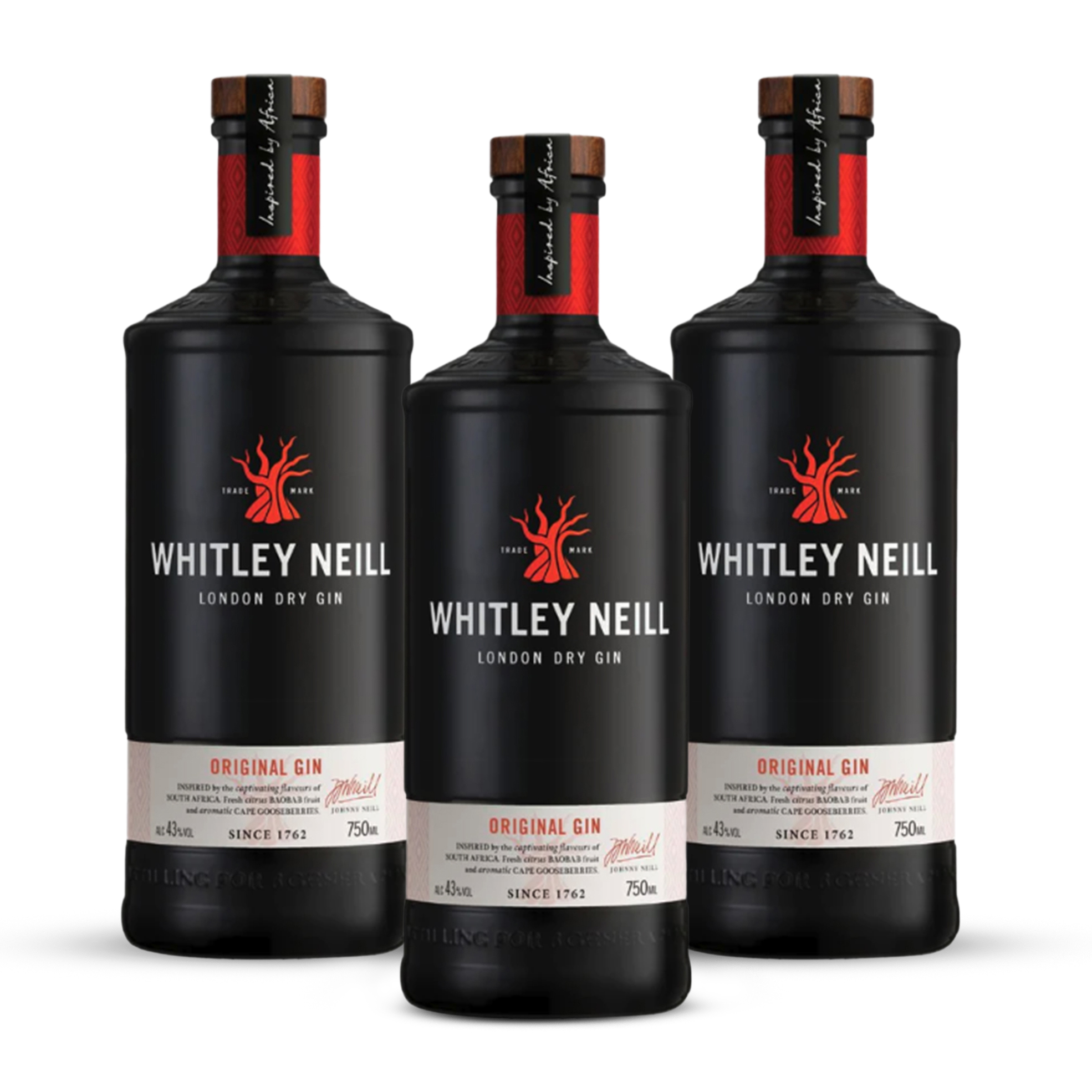 28% off on 3x 750ml Flavoured Gins | OneDayOnly