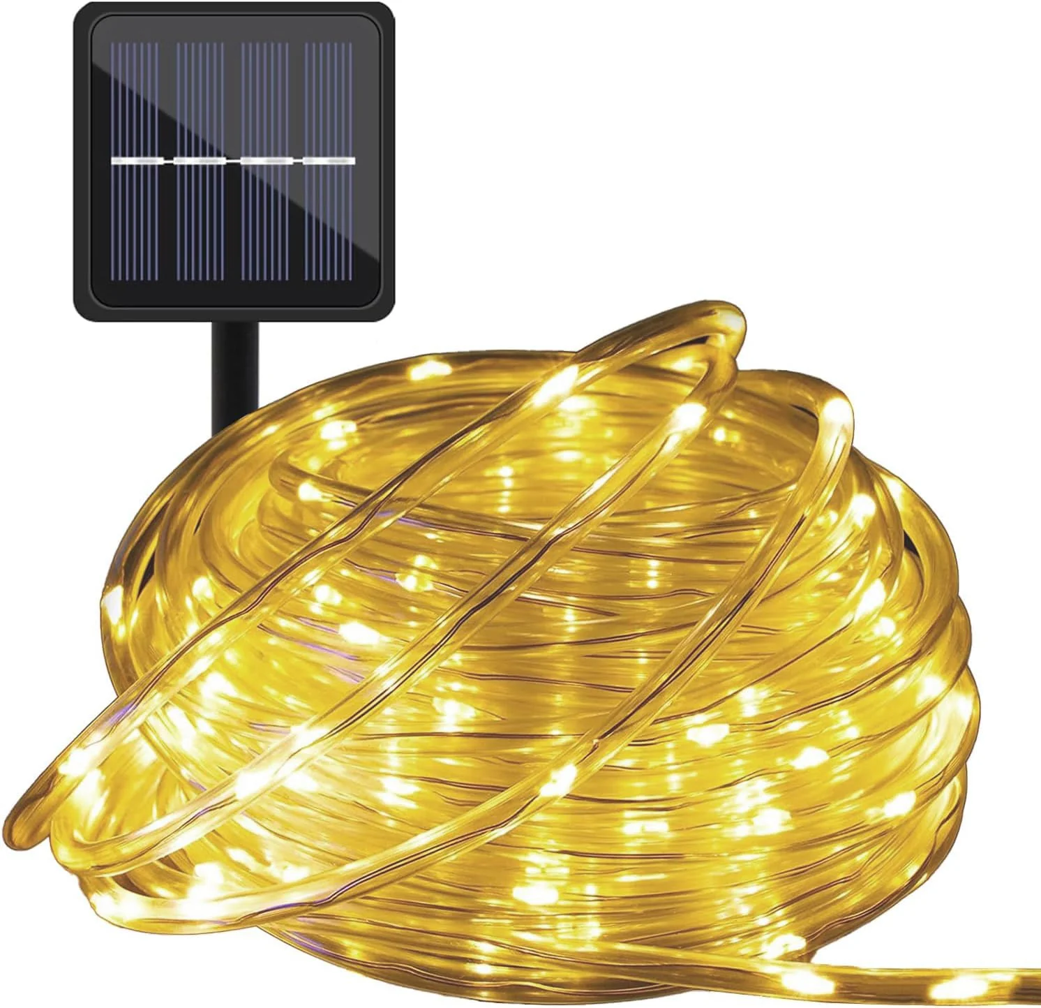 10 or 20m Solar Powered PVC Rope Tube Fairy Light
